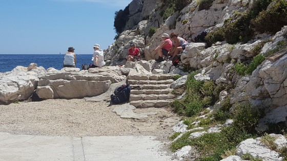 Morgiou - début de la montée vers le Col du Renard