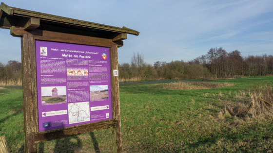 Motte au lac Postsee