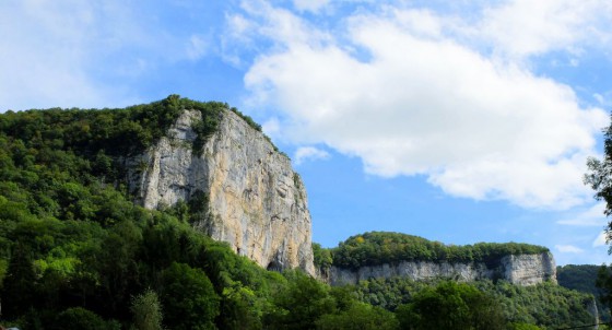 Mouthiers : Le début des Gorges de Nouailles