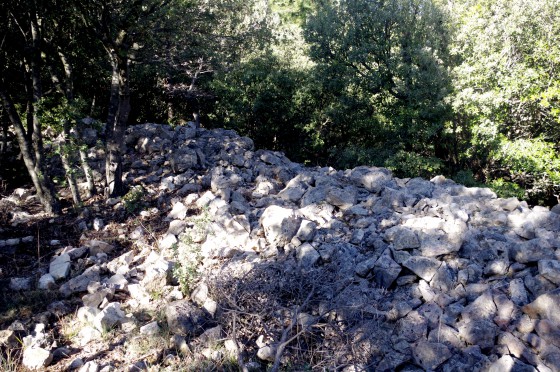 Mur d\'enceinte de l\'oppidum