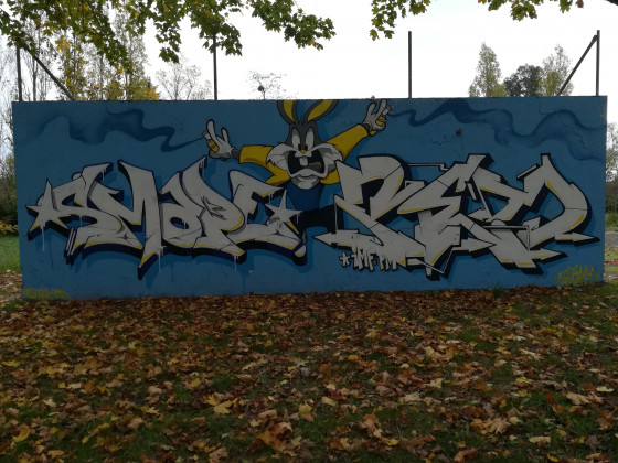 mur de street art