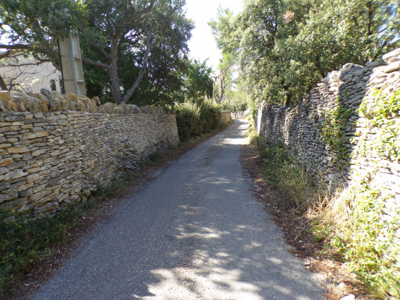 M&ucirc;rs en pierres s&egrave;ches