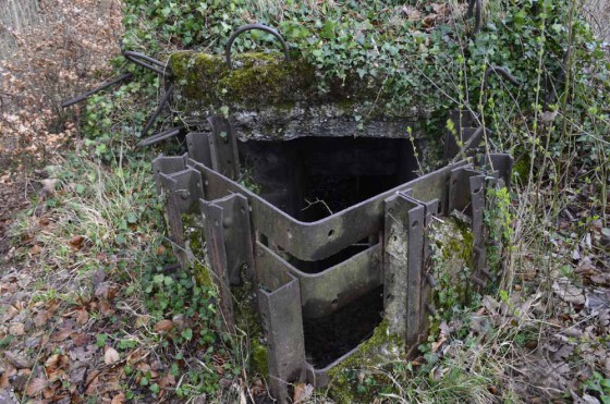 N°4 Observatoires d\'artillerie de Tagolsheim métalique