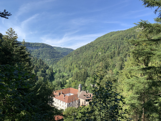 N.D de la Consolation depuis Belvédère