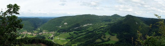 Nans-sous-Sainte-Anne : Le Belvédère du Vieux Château