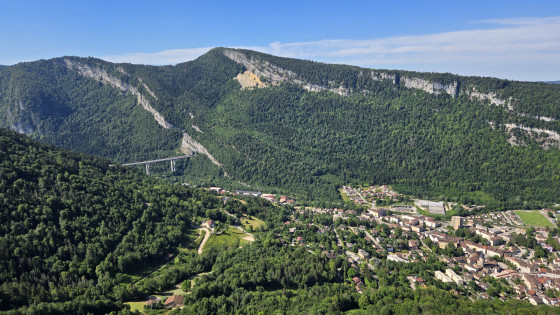 Nantua et son viaduc