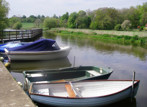 Près de l\'écluse de Shiplake