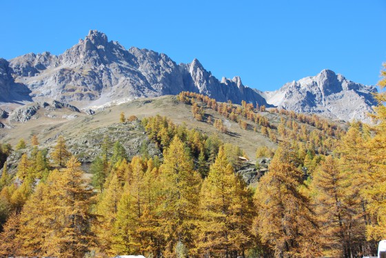 Névache, lac rond, automne 2014