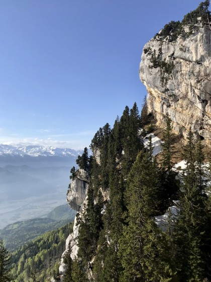 Névés sur le sangle des Belles Ombres