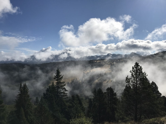 Nuages et brumes