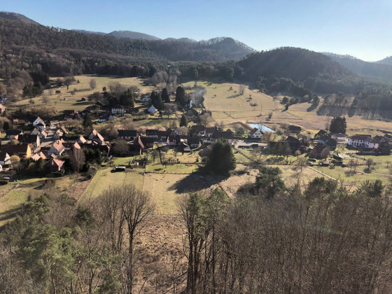Circuit, rochers et châteaux autour d\'Obersteinbach