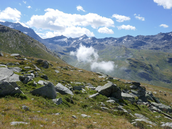 On est bien, dans les rochers !