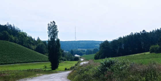 on rejoint Ricey Haute rive ...à l'horizon un autre 