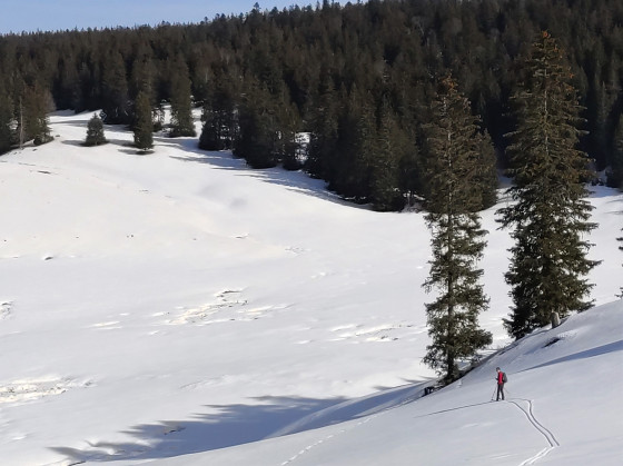 On vient de quitter la piste On vient de quitter la piste