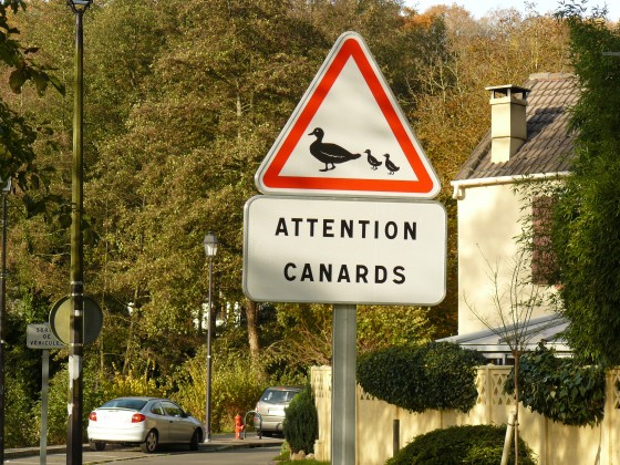 Originale signalisation routière