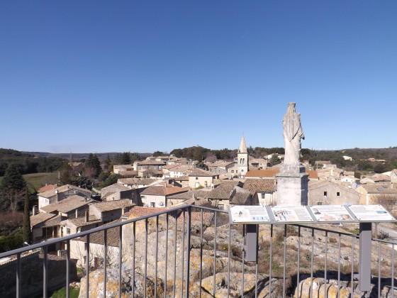 Panarama à partir de la Vierge
