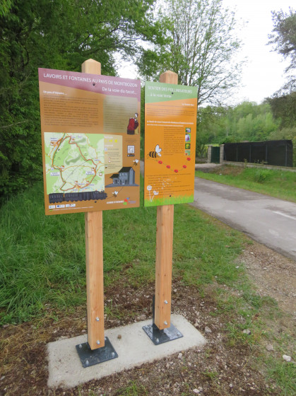 panneau d&eacute;part