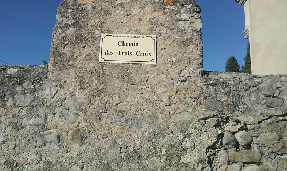 Panneau du départ