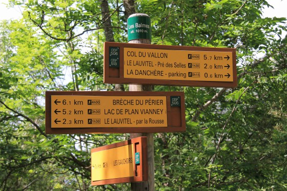 Le lac du Lauvitel depuis La Danchère