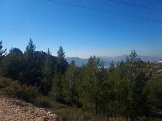Panorama à partir du point 4