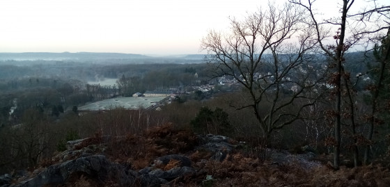 Panorama au petit matin