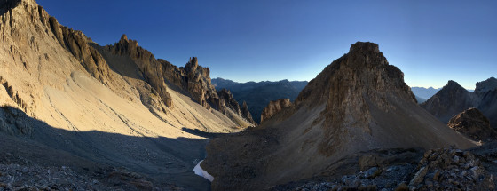 Panorama autour de la Crête de Moutouze
