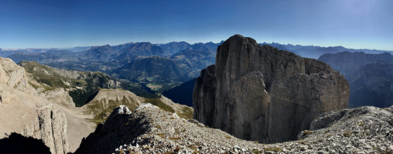 Panorama autour du Petit Obiou