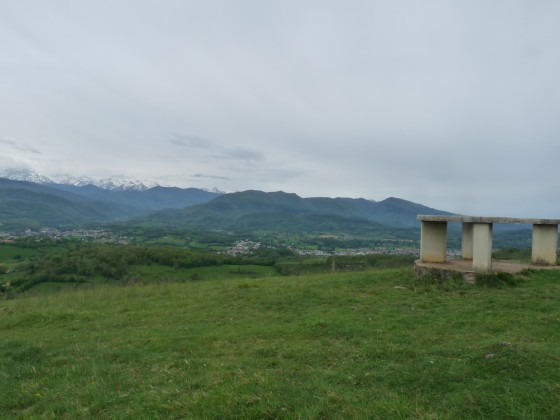 Panorama avec la table d\'orientation.