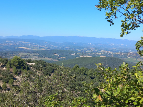 Panorama depuis Bellevue vers Lure