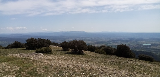Panorama depuis la dernière sommité des crêtes