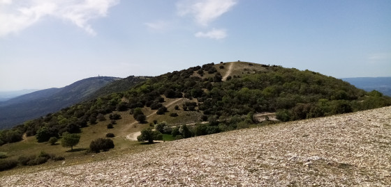 Panorama depuis la dernière sommité des crêtes