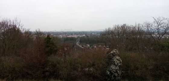 Panorama depuis la Terrasse de Saint-Germain-en-Laye