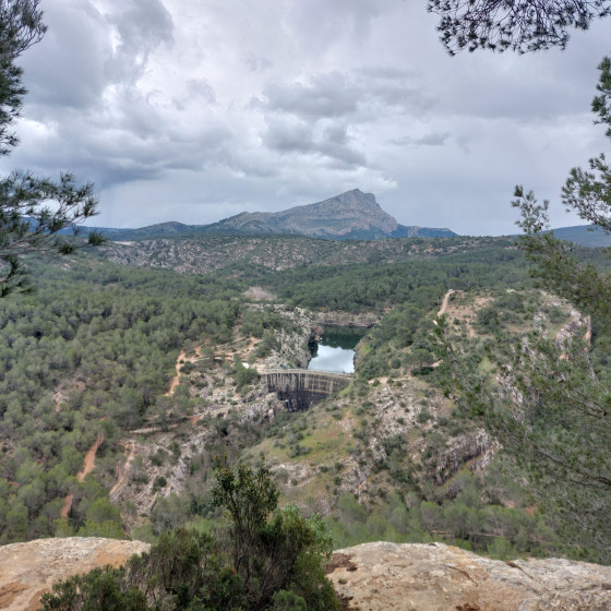 Panorama depuis la vire de Cézanne