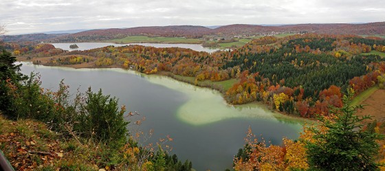 Panorama depuis le Belvédère des 4 Lacs