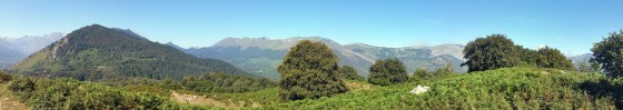 Panorama depuis le mont de Gez côté Nord.
