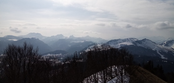 Panorama depuis le Mont Forchat