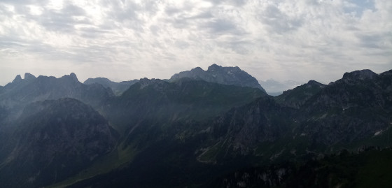 Panorama depuis le sommet