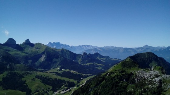 Panorama depuis le sommet
