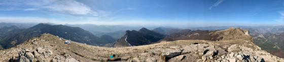 Panorama depuis le Veyou