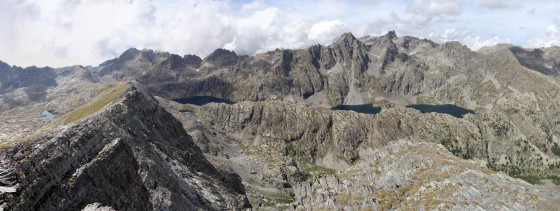 Panorama des 3 lacs
