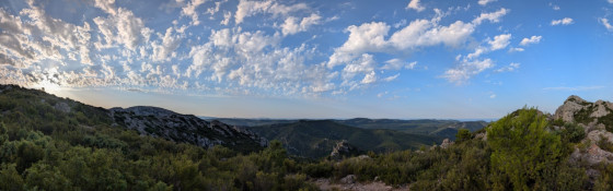 Panorama du col de Brest