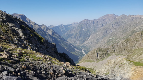 Panorama du col de La Valette