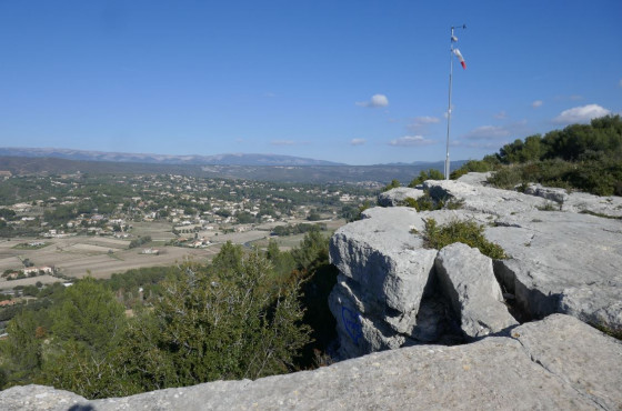 Panorama en direction de Sainte-Anne du Castellet