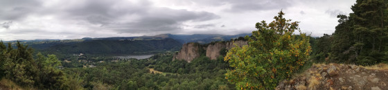 Panorama Lac Chambon - Dent du Marais