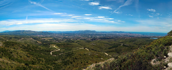 Panorama sous la barre de la Grande Etoile