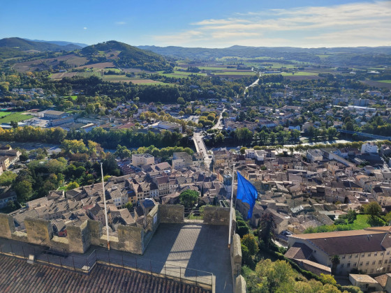 Panorama sud depuis la Tour
