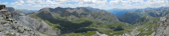 Panorama sud depuis le pas de la Cavale