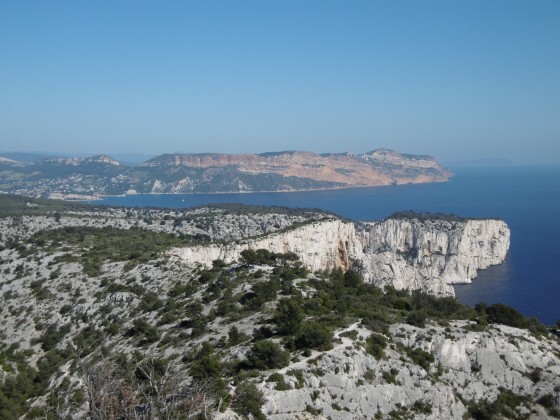Panorama sur Cassis et le cap Canaille