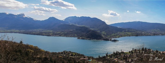 Panorama sur la baie de Talloires