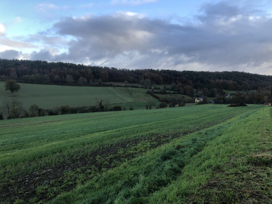 Panorama sur la campagne environnant la Vignonnière